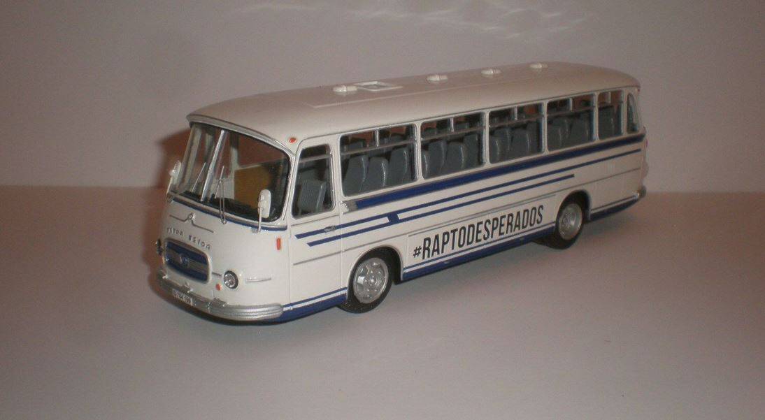 BUS SETRA SEIDA S 10 RAPTODESPERADOS 1960'S Handmade - PB Scale Models