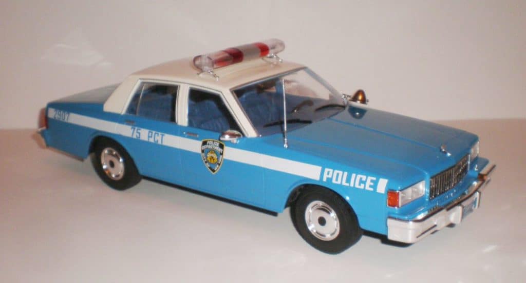 1985 Chevrolet Caprice New York City Police Car - Pb Scale Models